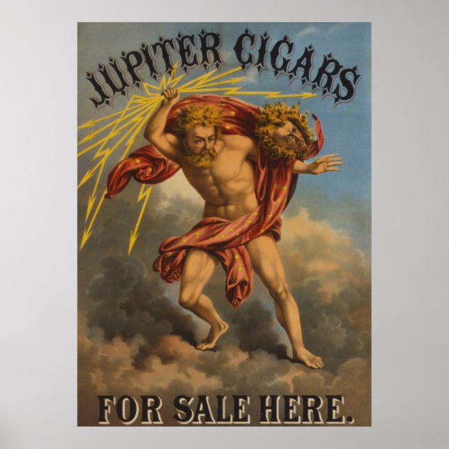 Tobacco Label, 1868. Poster (Front)