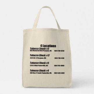 Tobacco Shack Tote Bag