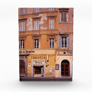 Tobacco Shop Perugia Poster Plaque