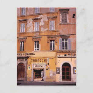 Tobacco Shop Perugia Poster Postcard