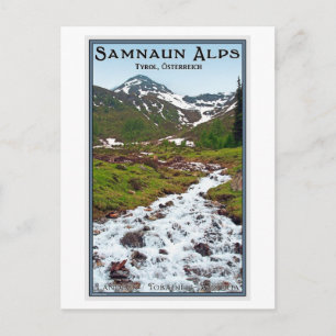 Tobadill - Samnaun Alps Postcard