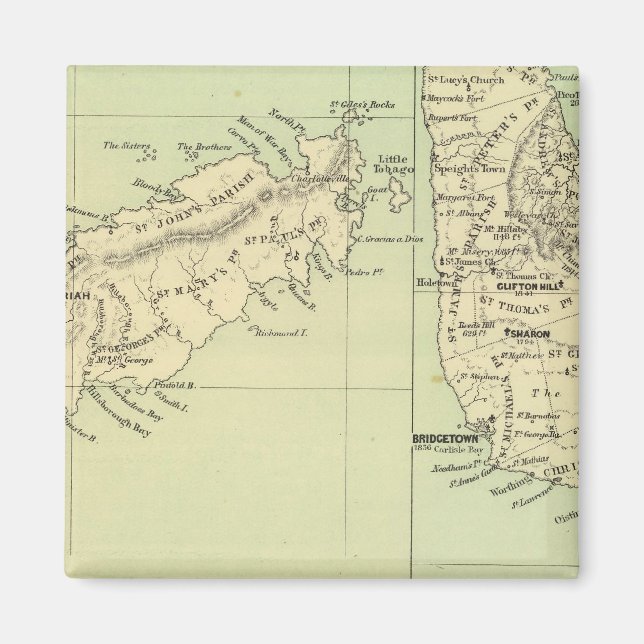 Tobago Barbados Magnet (Front)