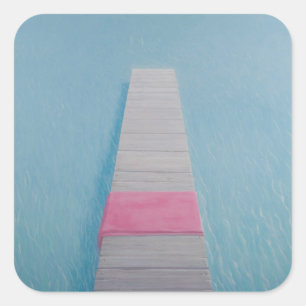 Tobago Square Sticker