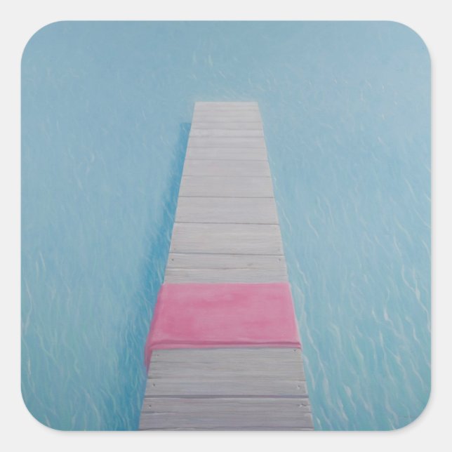 Tobago Square Sticker (Front)