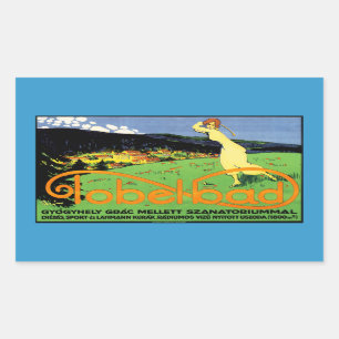Tobelbad Rectangular Sticker