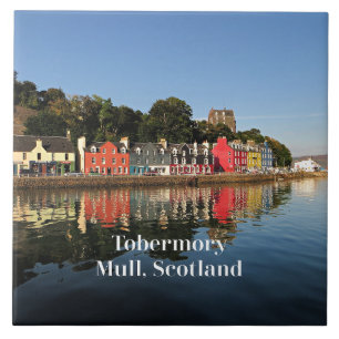 Tobermory, Mull, Scotland Tile