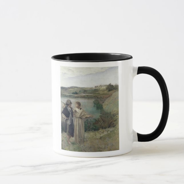 Tobias and the Archangel Raphael Mug (Right)