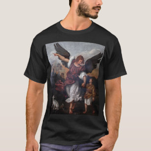 Tobias and the Archangel Raphael  - Titian T-Shirt
