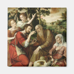 Tobias Curing his Father's Blindness, 1563 Magnet