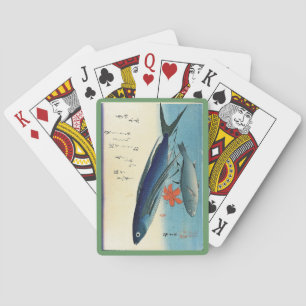 Tobiuo & Ishimochi - Colourful Japanese Fish Print Playing Cards