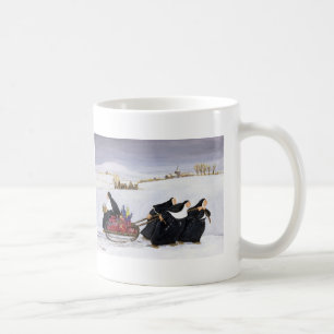 Tobogganing 2 coffee mug
