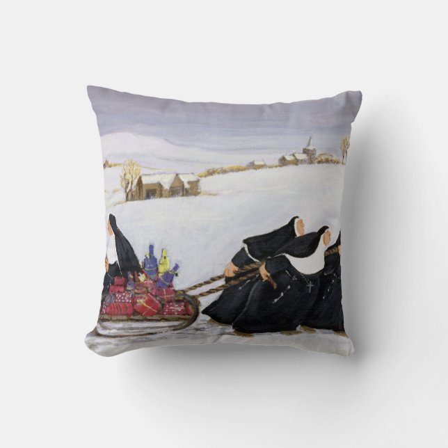 Tobogganing  2 cushion (Front)