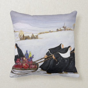 Tobogganing  2 cushion