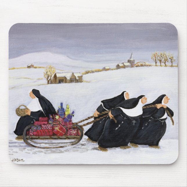Tobogganing  2 mouse mat (Front)