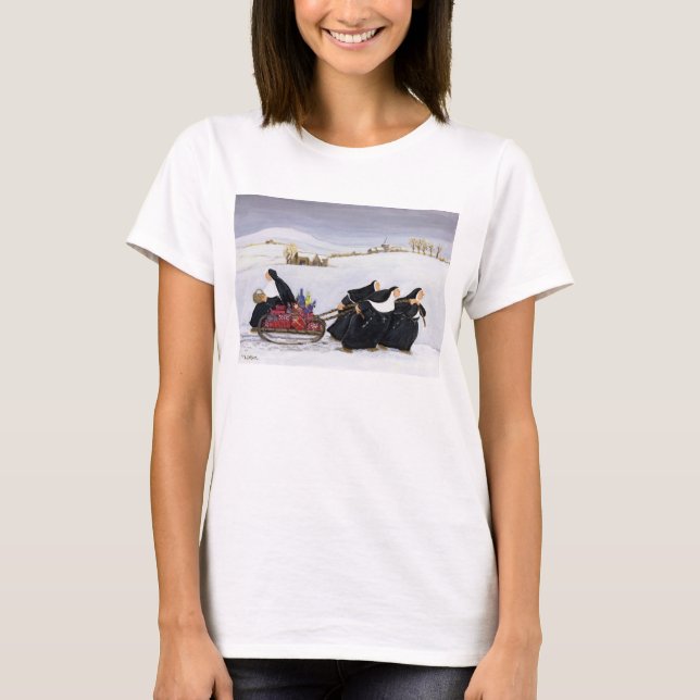 Tobogganing  2 T-Shirt (Front)