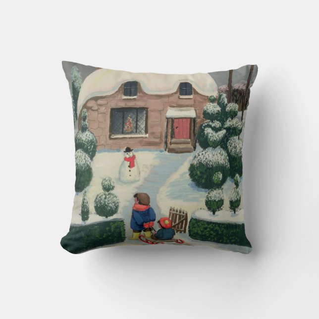 Tobogganing Cushion (Front)
