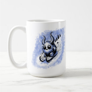 Tobogganing Monster Coffee Mug