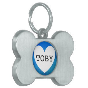 ❤️ TOBY pet tag by dalDesignNZ