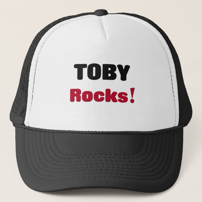 Toby Rocks Trucker Hat (Front)