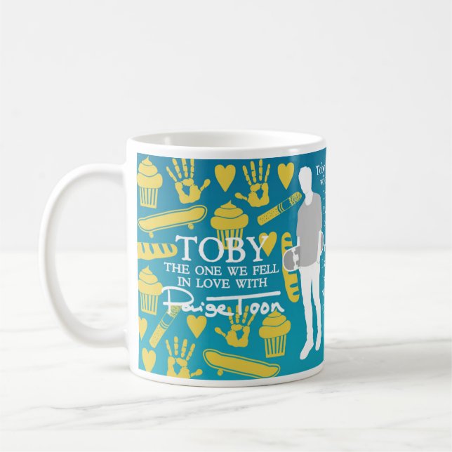 Toby - "The One We Fell In Love With" Quotes mug (Left)