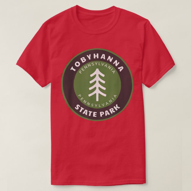 Tobyhanna State Park Pennsylvania PA Vacation Souv T-Shirt (Design Front)