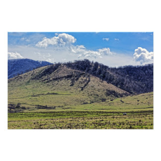 Tocile, country hills, Sadu, Sibiu, Romania Photo Print