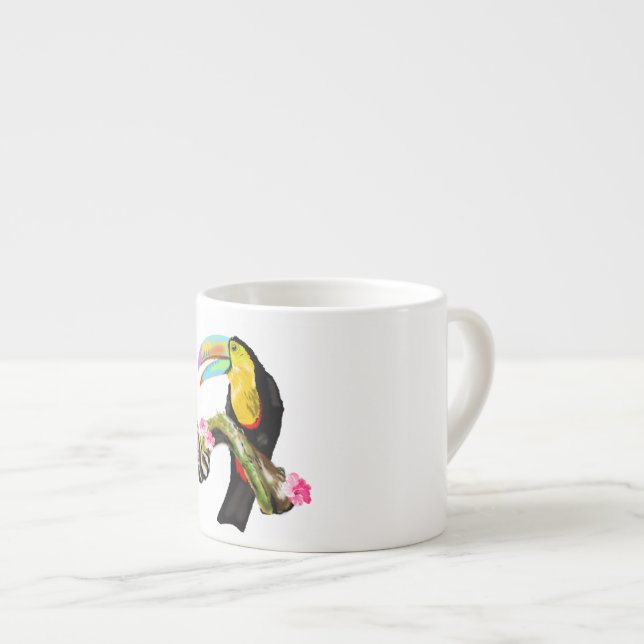 Toco Toucan Bird Espresso Cup (Front Right)