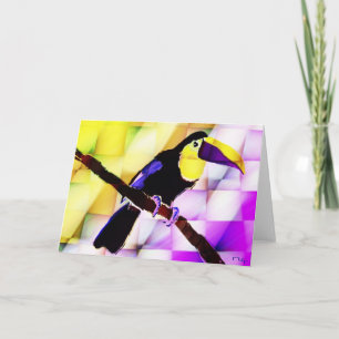 Toco toucan card