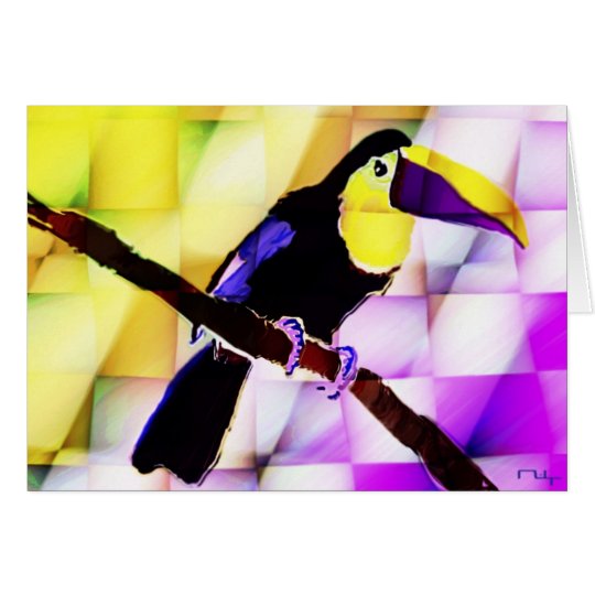 Toco toucan card