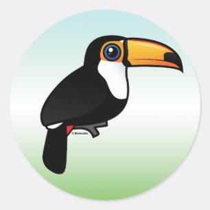 Toco Toucan Classic Round Sticker