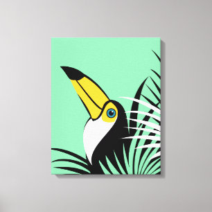 Toco Toucan Jungle bird Canvas Print