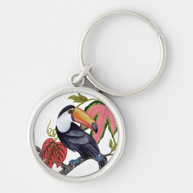 Toco Toucan Key Ring (Front)