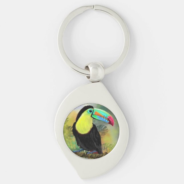Toco Toucan Keychain (Front)