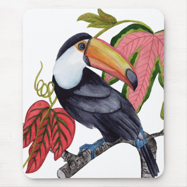 Toco Toucan Mouse Mat (Front)