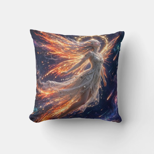 TOCOCLAWS Celestial Galaxy Cosmic Fairy Fantasy An Cushion (Front)