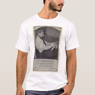 Tod Browning 1921 vintage portrait T-shirt