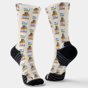 Today A Reader Tomorrow A Leader Socks