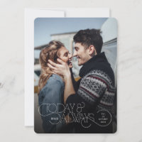 Today and Always Wedding Invitation