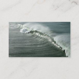 Today forecast 6 to 9ft. waves business card