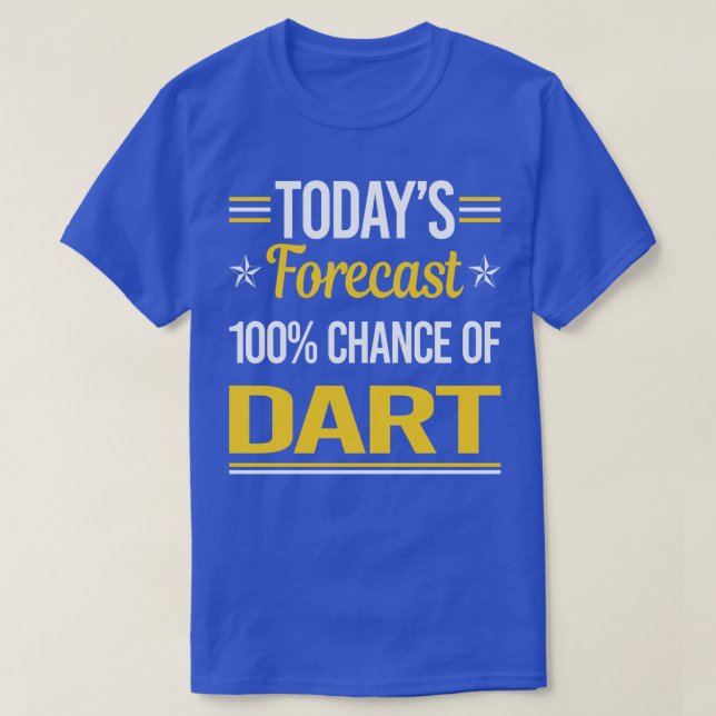 Today Forecast Darts (1)  T-Shirt (Design Front)