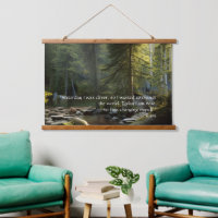 Today I Am Wise Quote Nature Landscape