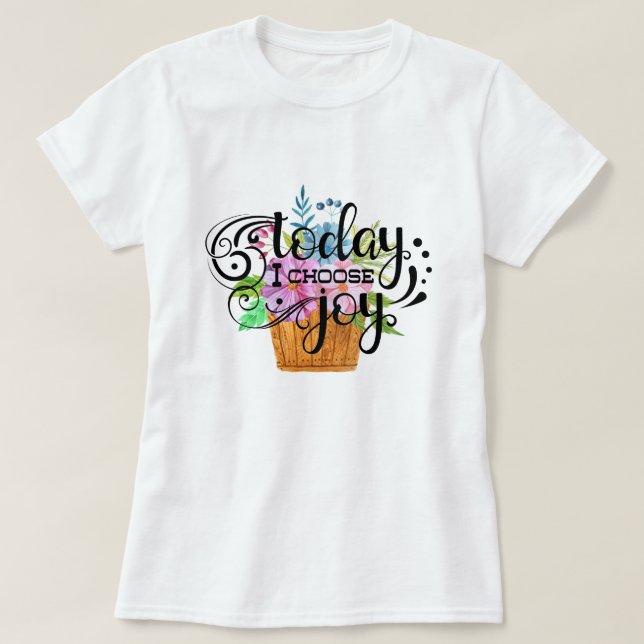 Today I Choose Joy  Tank Top (Design Front)