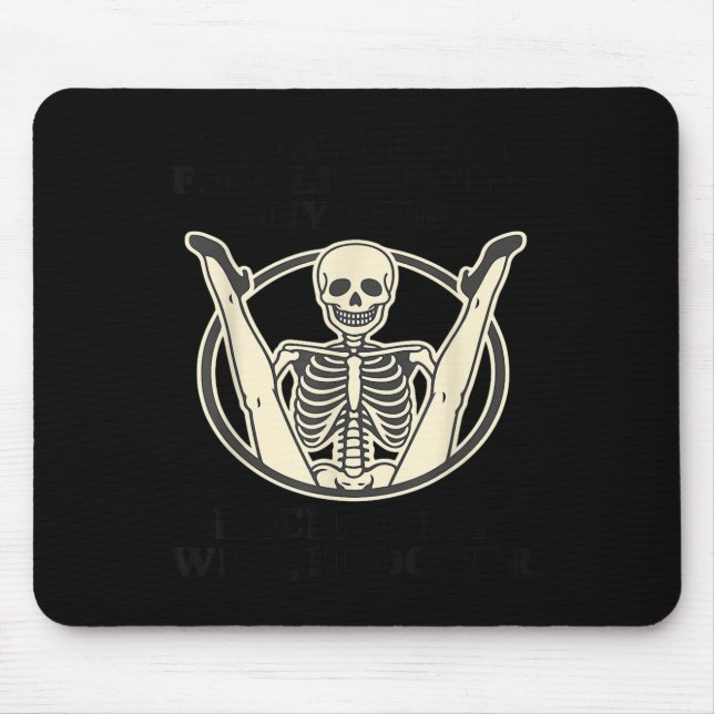 Today I Don't Feel Like Doing Anything Except My W Mouse Mat (Front)