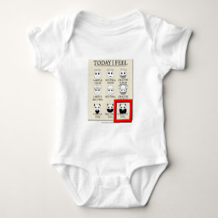 Today I Feel Chaotic Evil Baby Bodysuit