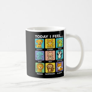 Today I Feel... Funny Animals Emotional Boxes Emot Coffee Mug