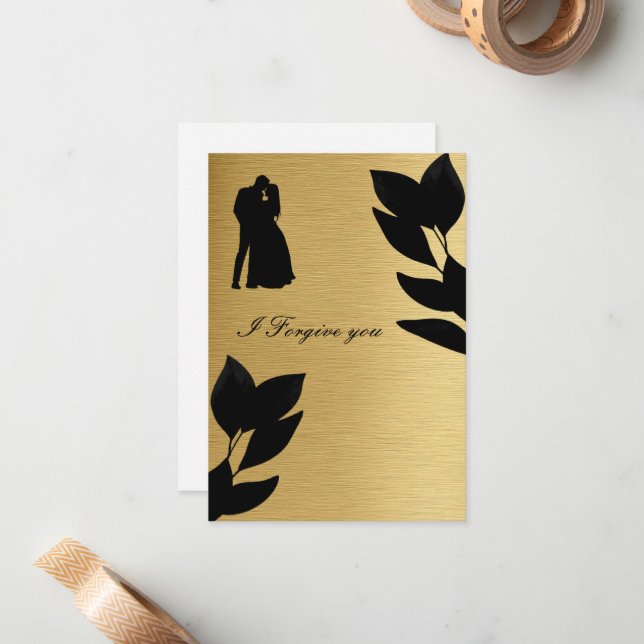 today i forgive you card (Front/Back In Situ)