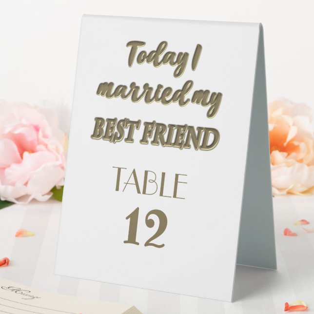 Today I Married My Best Friend (In SItu (Wedding))