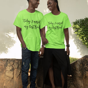 Today I Married My Best Friend Wedding T-Shirt