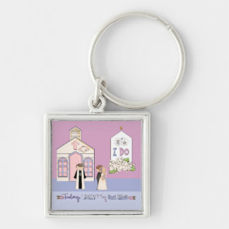 Today I Marry My Best Friend Key Ring