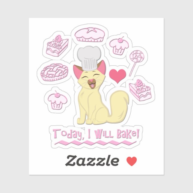 Today I Will Bake! (Sheet)